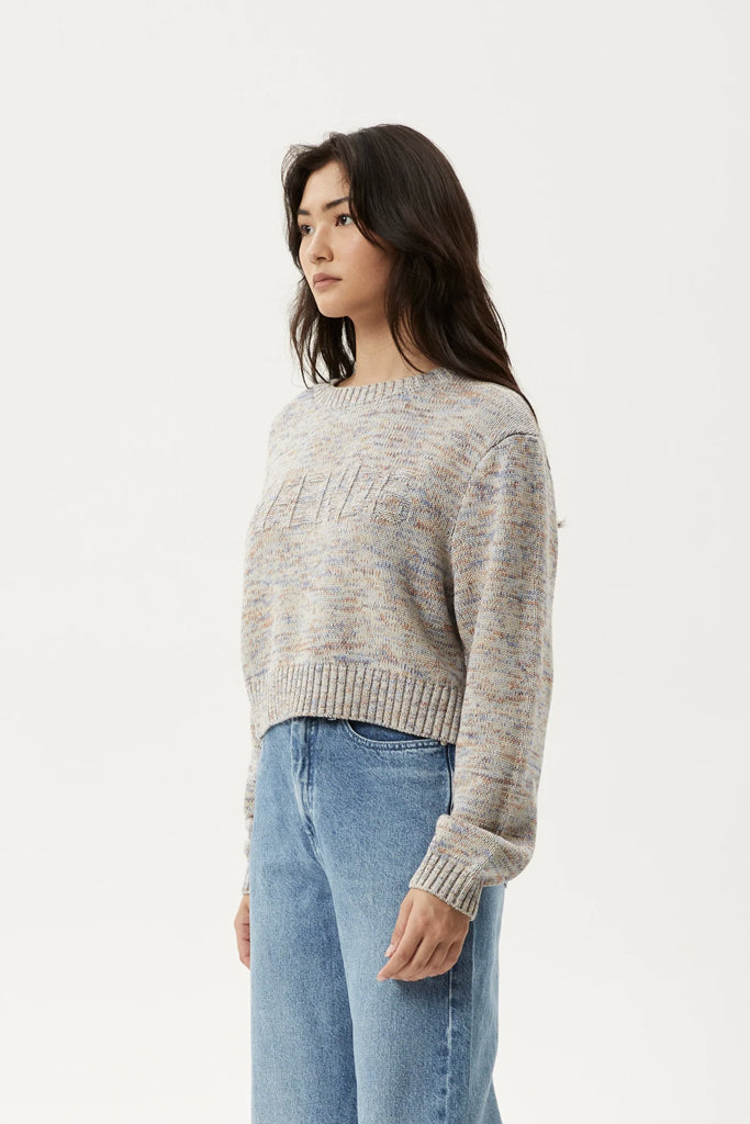 Afends Ambient Knit Jumper Blue