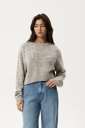 Afends Ambient Knit Jumper Blue