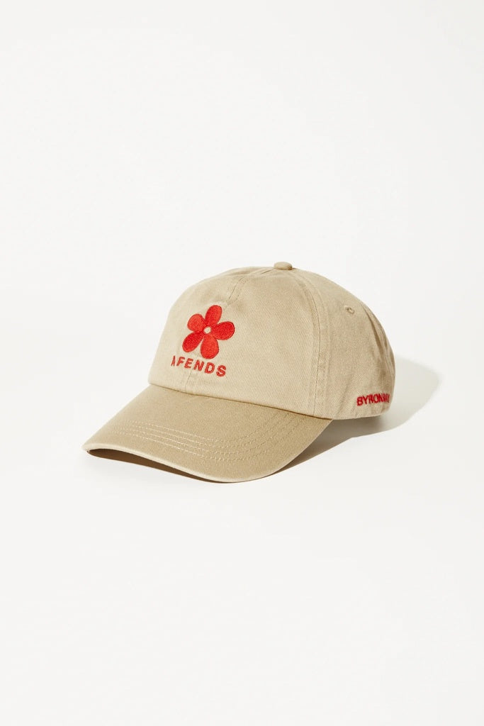 Afends Sunny Panelled Cap Camel