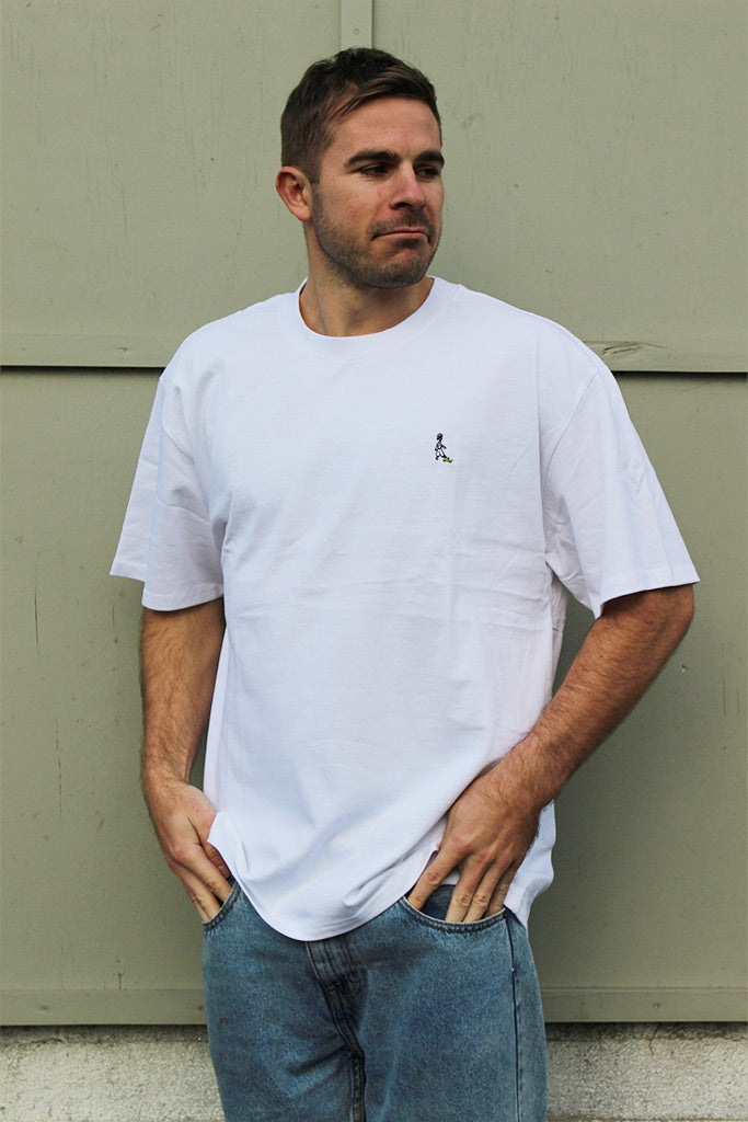 Alarf Custard Square White Tee