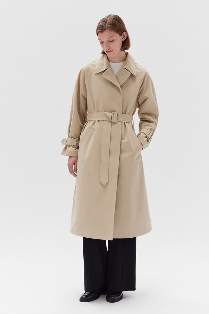 Assembly Alessandra Trench Coat Tan