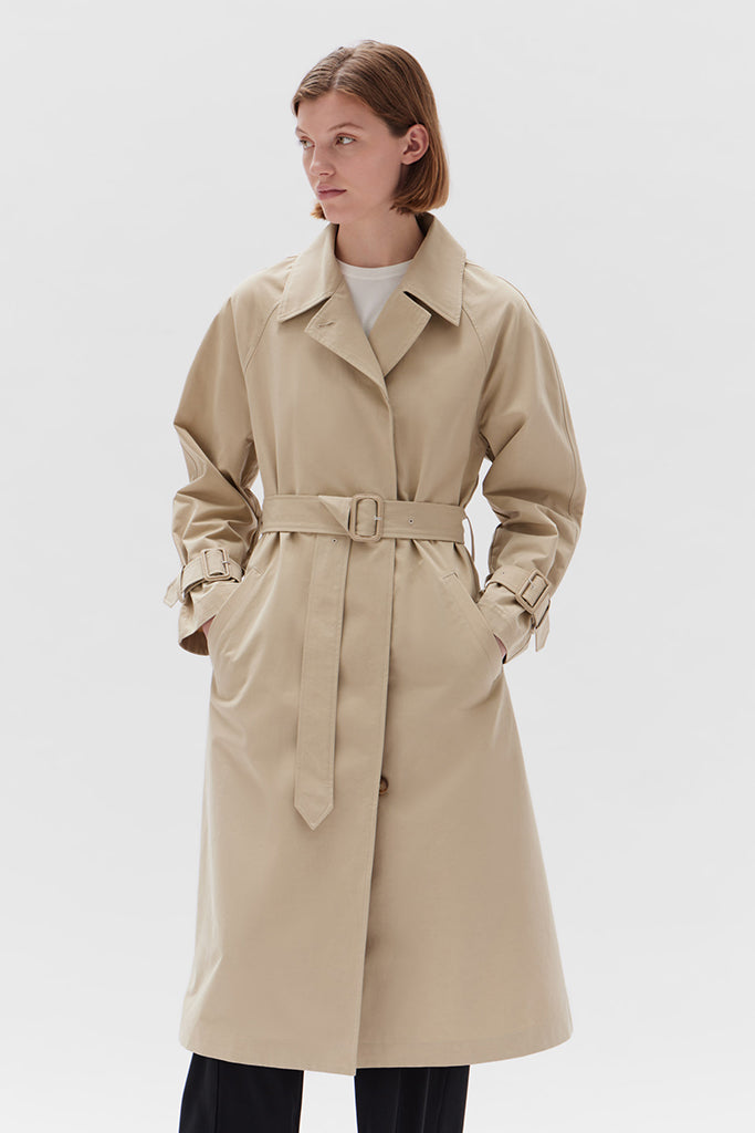 Assembly Alessandra Trench Coat Tan