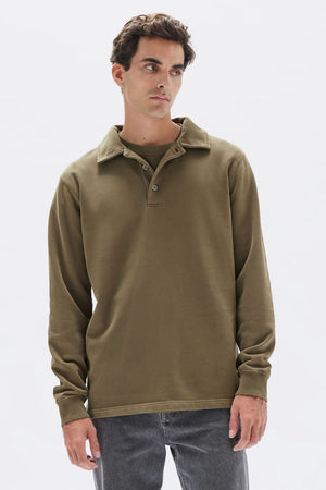 Assembly Ashby Polo Fleece Spruce