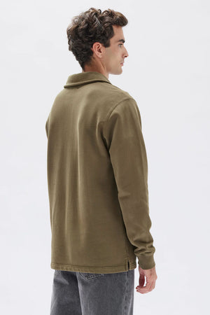 Assembly Ashby Polo Fleece Spruce