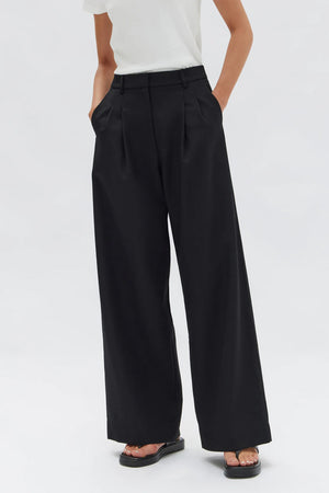 Assembly Roberta Wool Pant Black