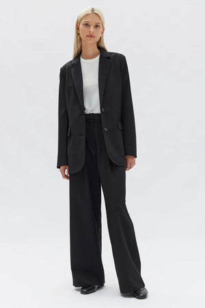 Assembly Roberta Wool Pant Black