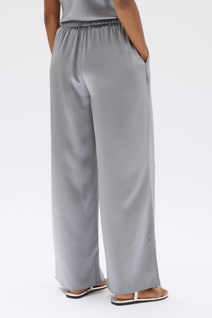 Assembly Ena Silk Pant Silver