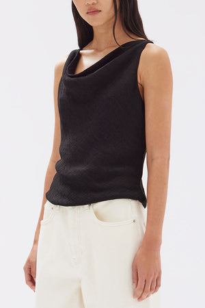 Assembly Reign Textured Top Black