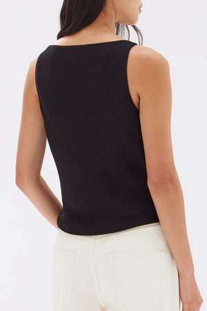 Assembly Reign Textured Top Black