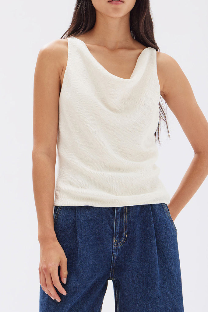 Assembly Reign Textured Top Cream