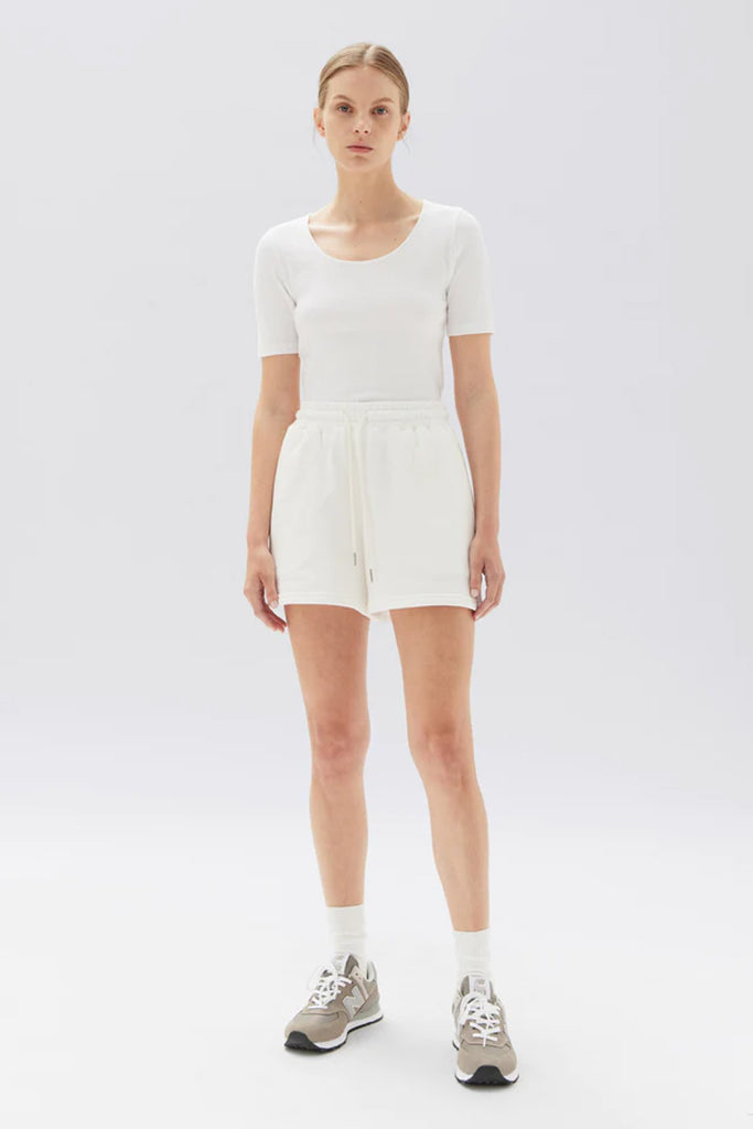 Assembly Rosie Fleece Short Antique White