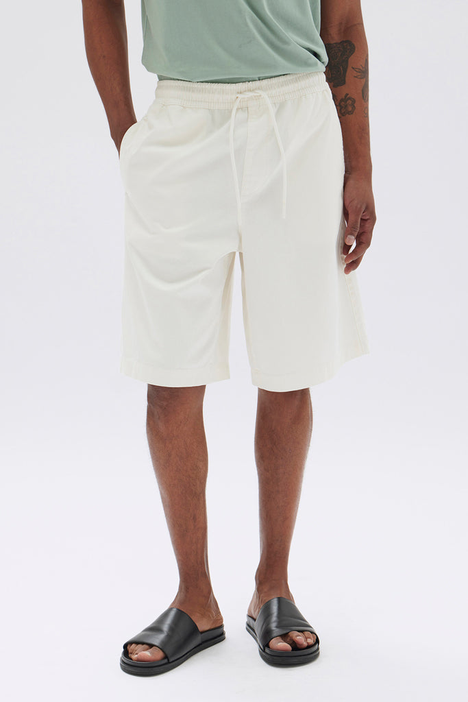 Assembly Tim Wide Cotton Short Cream