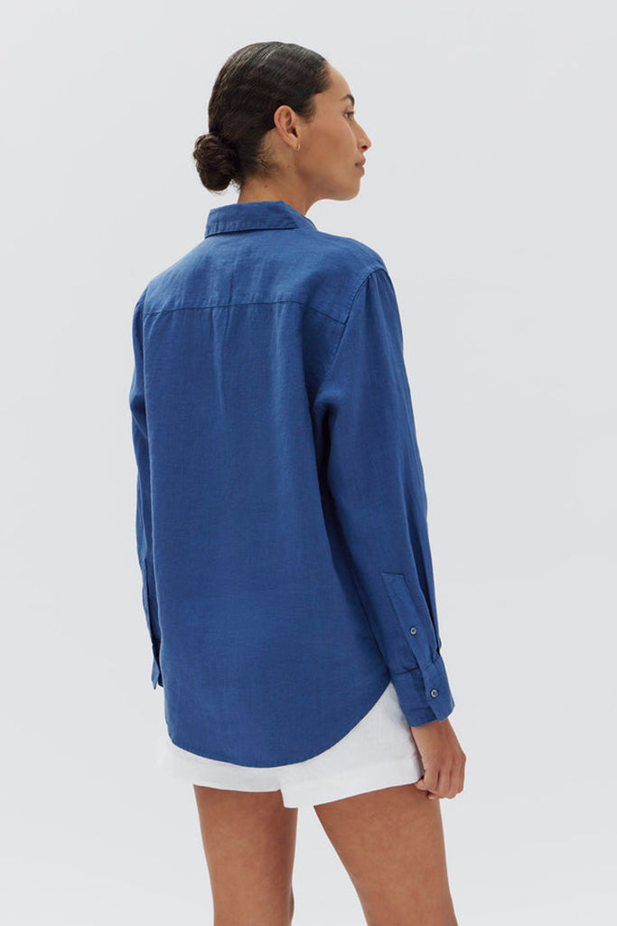 Assembly Xander Long Sleeve Shirt Royal