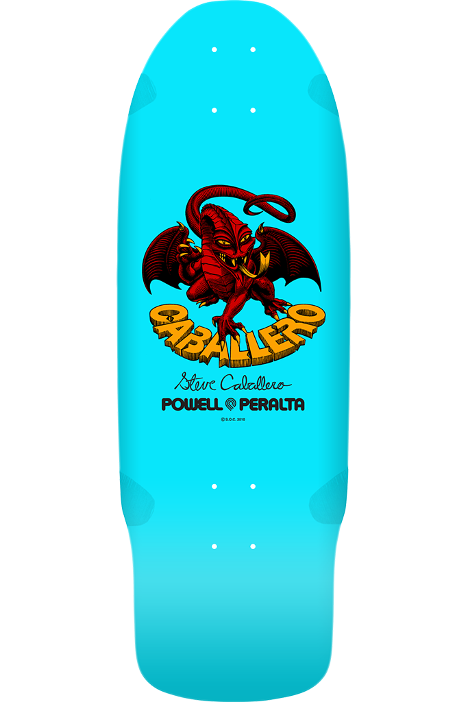 Powell Peralta Bones Brigade Steve Caballero Series 15 Reissue Deck / Light Blue