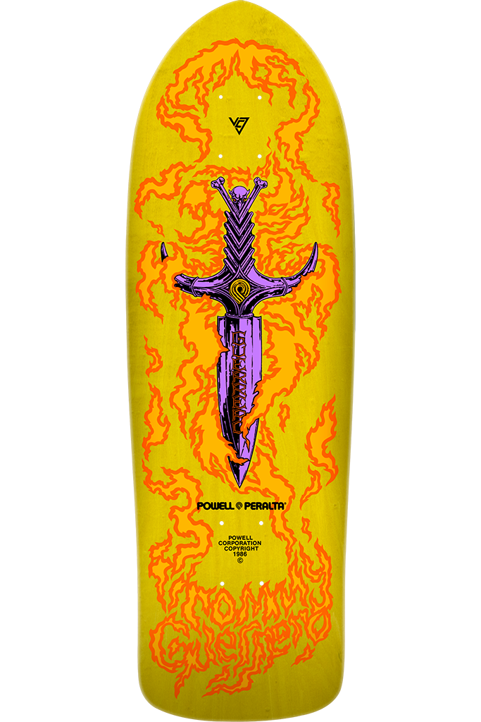 Powell Peralta Bones Brigade Tommy Guerrero Series 15 Reissue Deck / Yellow