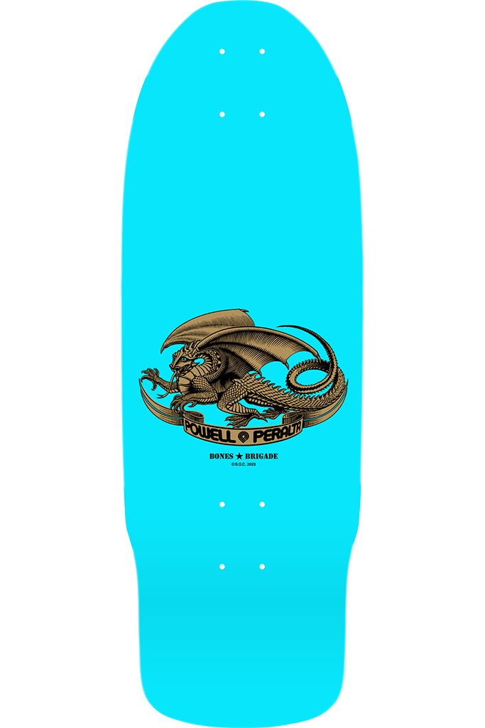 Powell Peralta Bones Brigade Steve Caballero Series 15 Reissue Deck / Light Blue