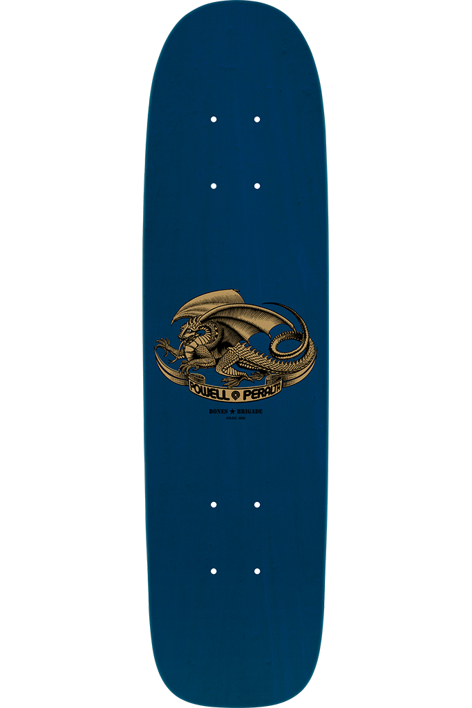 Powell Peralta Bones Brigade Rodney Mullen Series 15 Reissue Deck / Blue