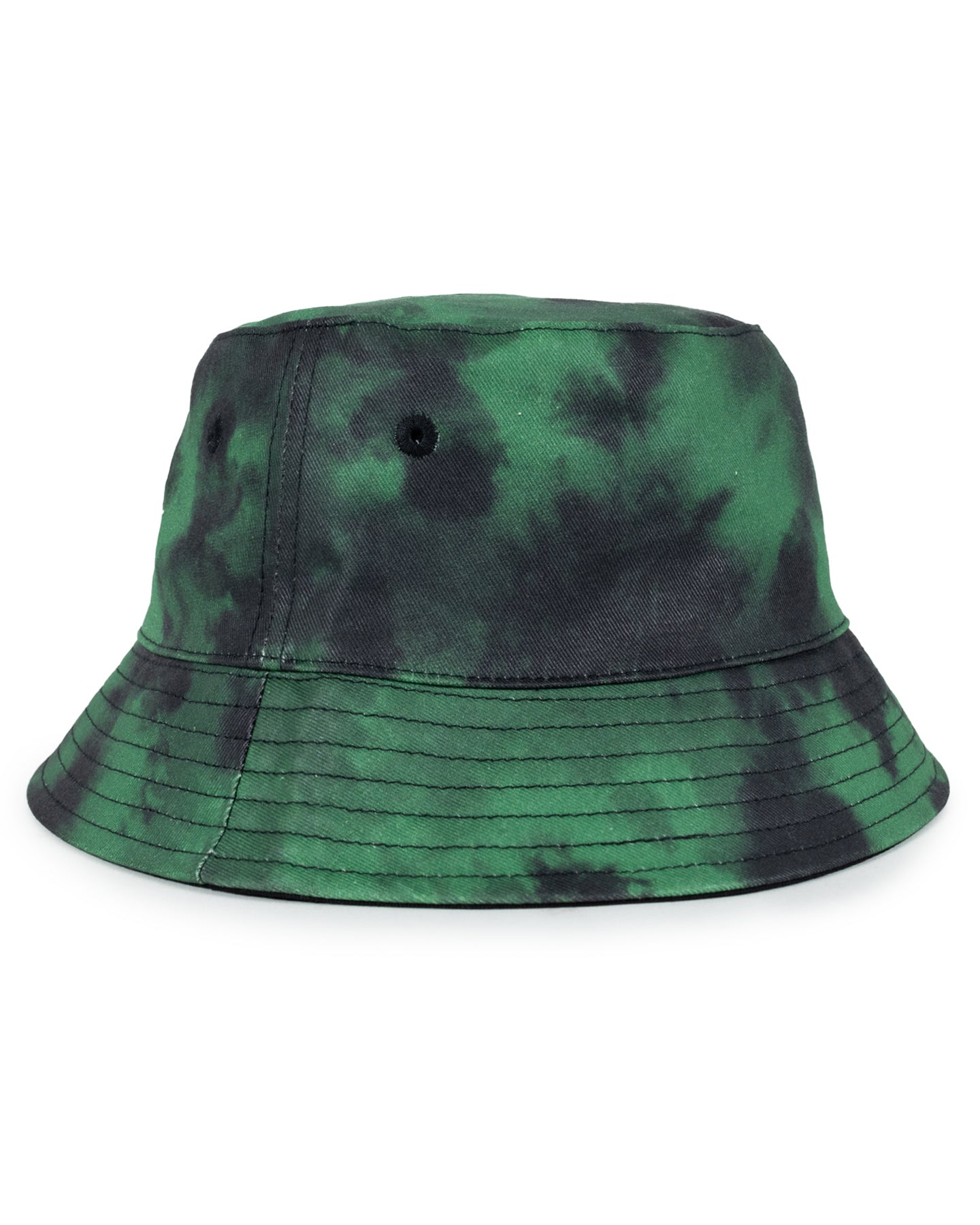 Santa Cruz Beware Dot Bucket Hat Green Tie Dye