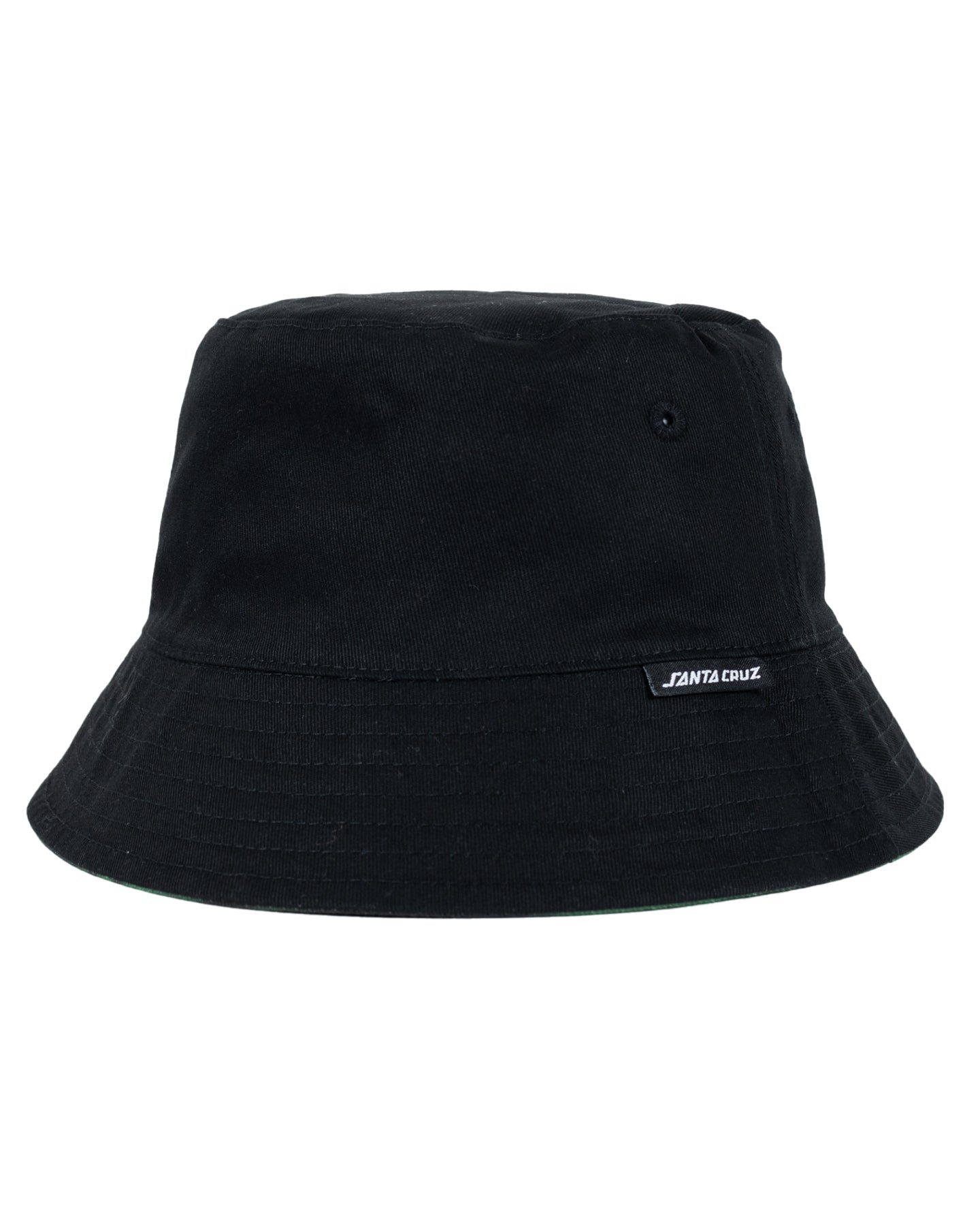 Santa Cruz Beware Dot Bucket Hat Green Tie Dye