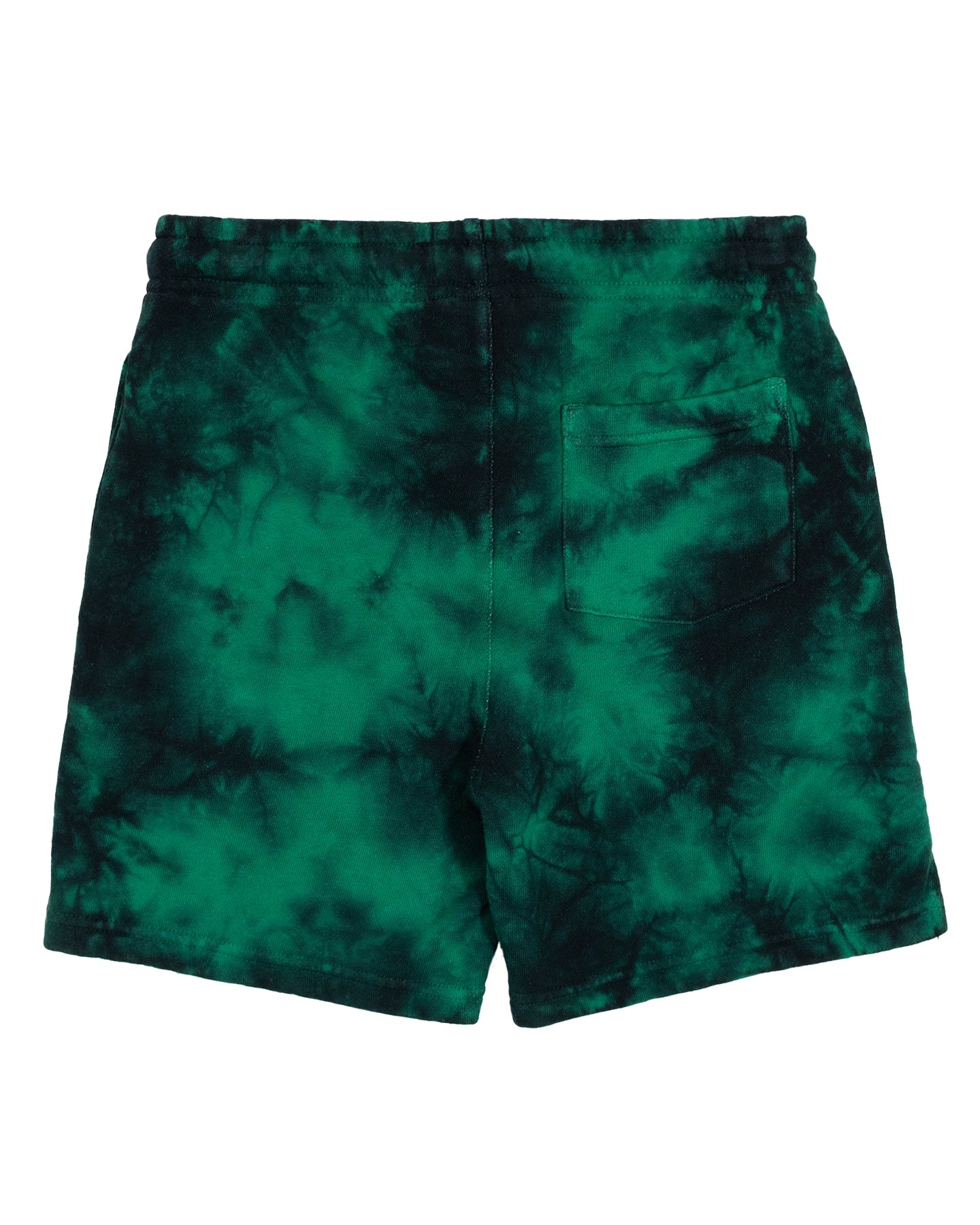 Santa Cruz Beware Dot Tie Dye Track Short Green Tie Dye