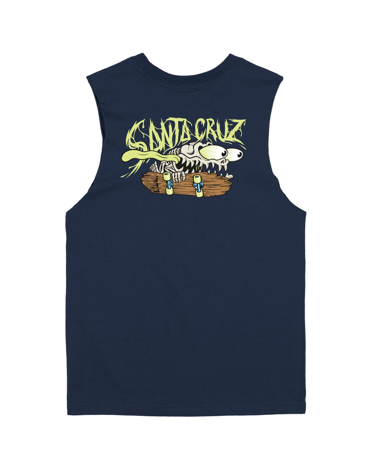 Santa Cruz Bone Slasher Muscle Navy