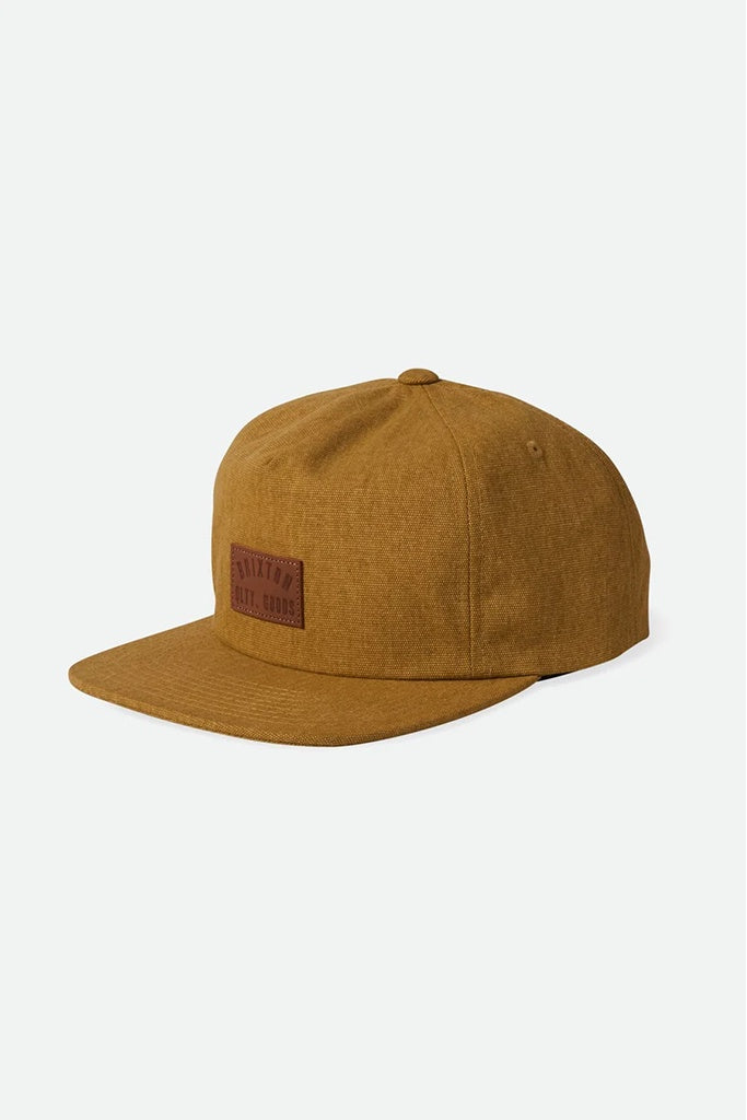 Brixton Woodburn MP Snpk Copper Vintage Wash