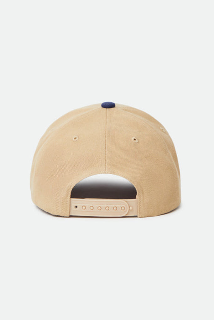 Brixton Crest C MP Snapback Safari/Washed Navy