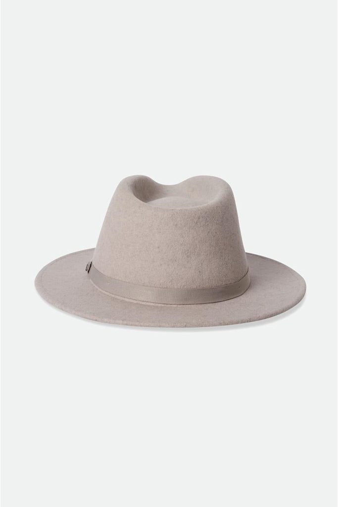 Brixton Messer Packable Fedora Oatmeal