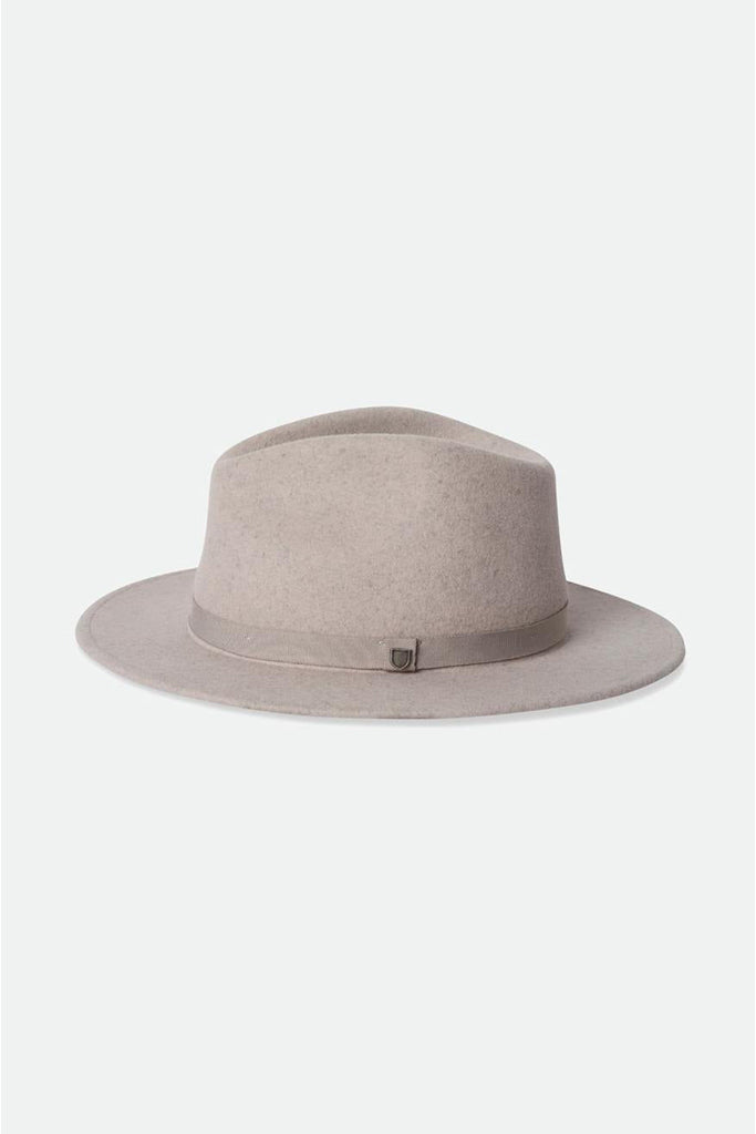 Brixton Messer Packable Fedora Oatmeal