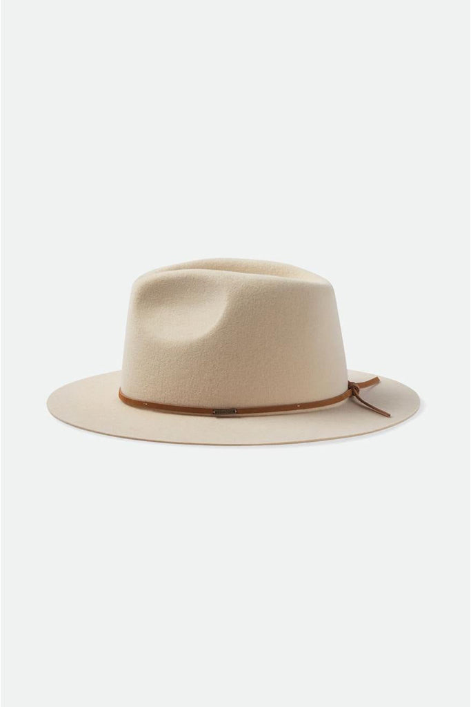 Brixton Wesley Fedora Whitecap