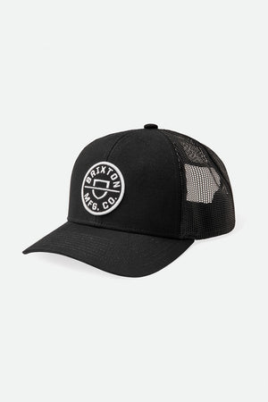 Brixton Crest X Mp Mesh Cap Black/Black