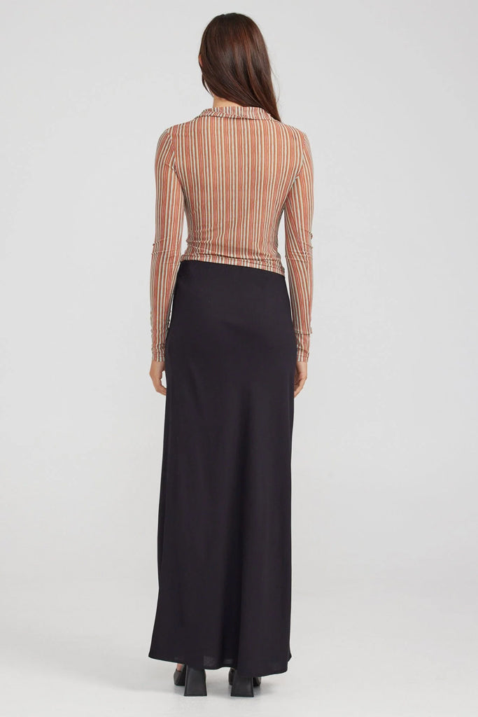 Charlie Holiday Blake Maxi Skirt Black