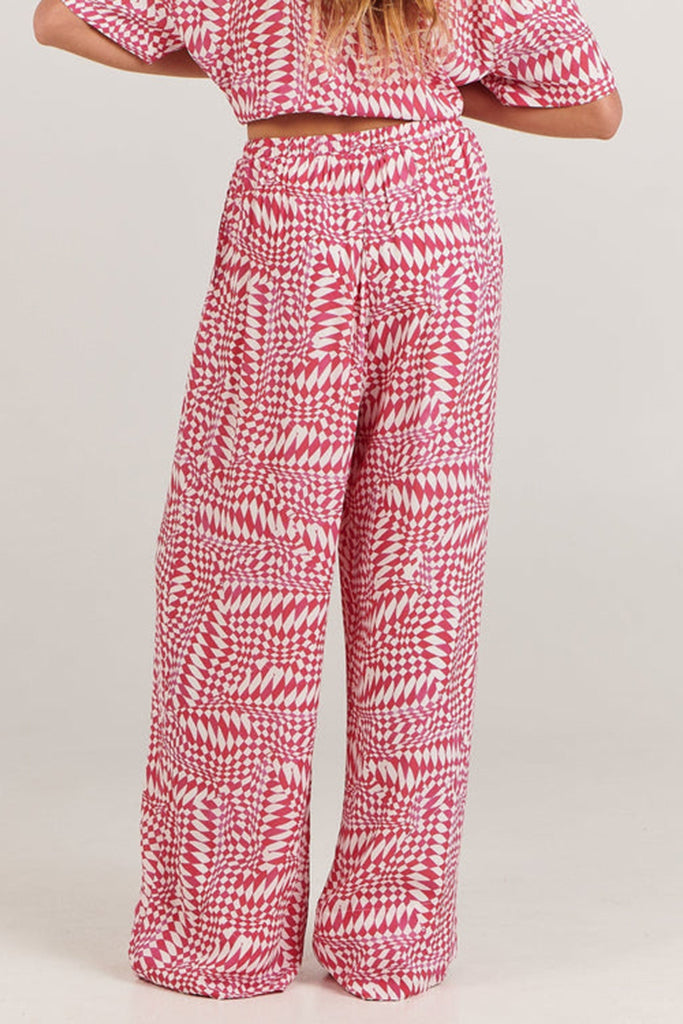 Charlie Holiday Addison Pant Pink Diamond