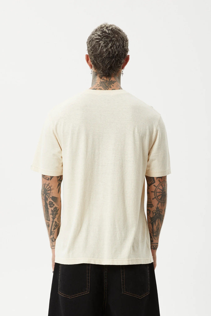 Afends Classic Retro Fit Tee Sand