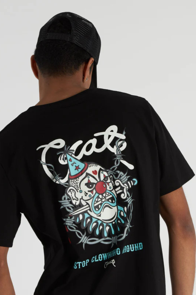 Crate Clowning Around Tee Black Glow in the dark