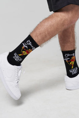 Crate X Space Man Candy Sock 3 Pack