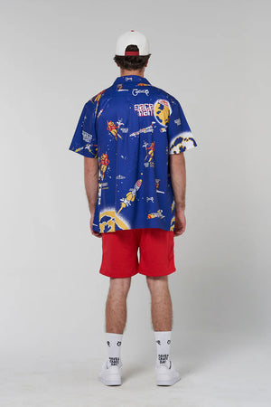 Crate x Space Man Candy S/S Shirt Blue