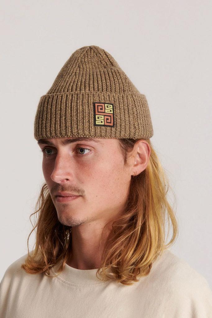 Critical Slide Blunder Beanie Brown Marl