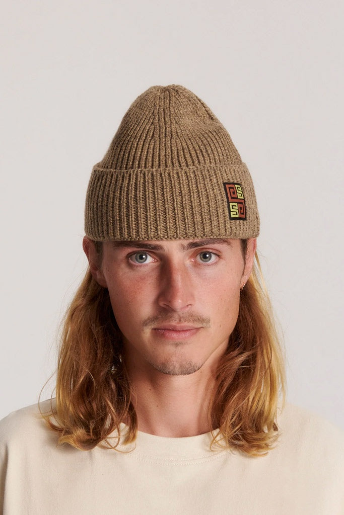 Critical Slide Blunder Beanie Brown Marl