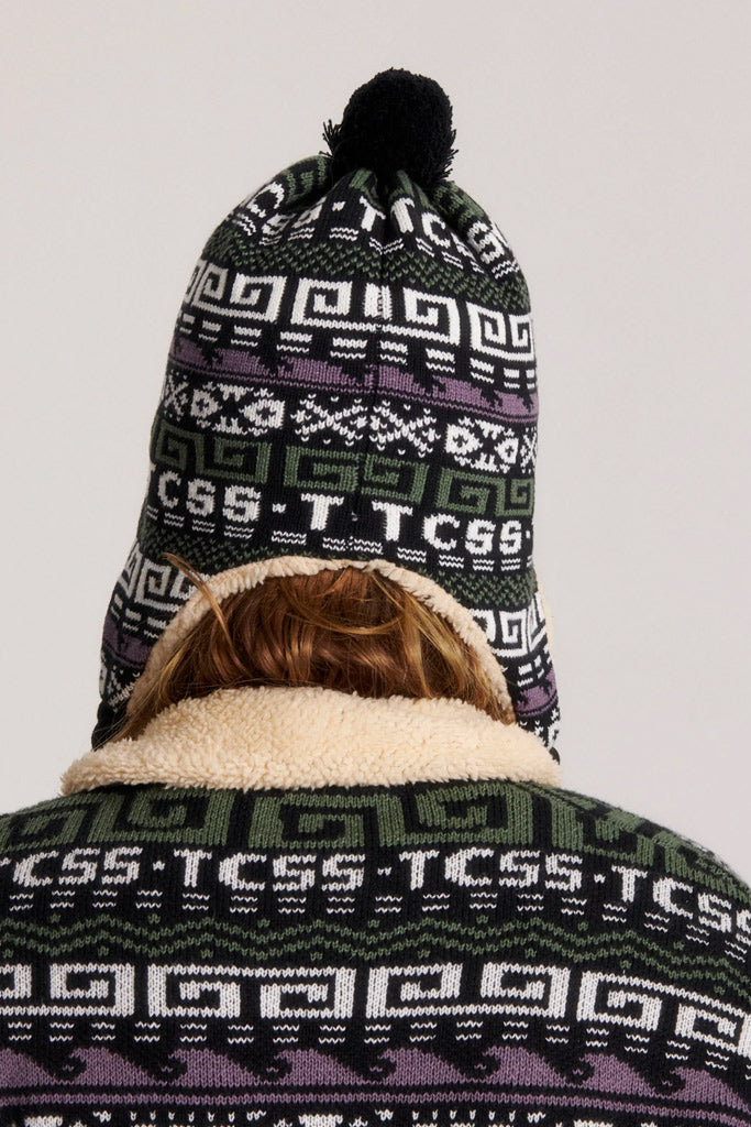 Critical Slide Blunder Trapper Beanie Black