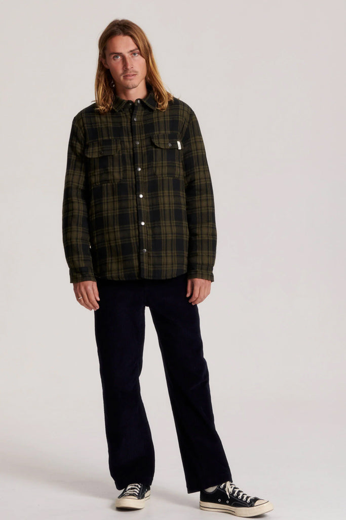 Critical Slide Ranger Check Jacket Black