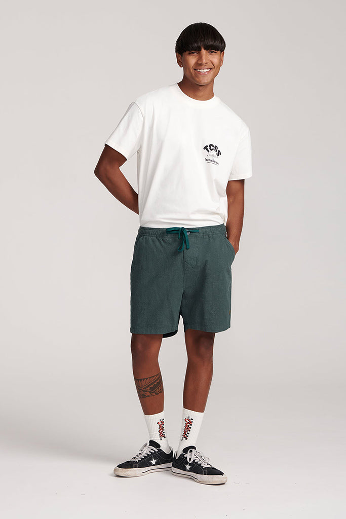 Critical Slide Cruiser Linen Walkshort Green