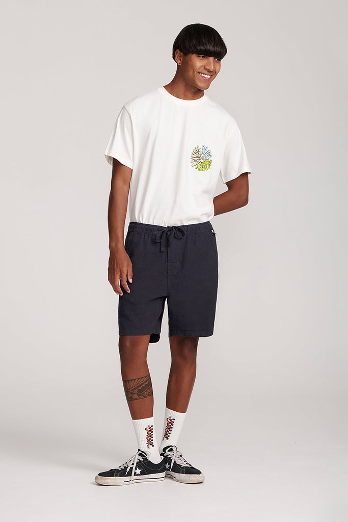 Critical Slide Cruiser Linen Walkshort Ink