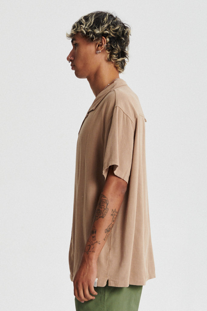 Critical Slide Ernie Resort Shirt Taupe