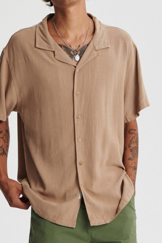 Critical Slide Ernie Resort Shirt Taupe