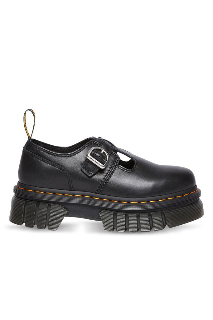 Dr Martens Audrick T-Bar Mary Jane Shoe Black Nappa Lux Black Nappa Lux