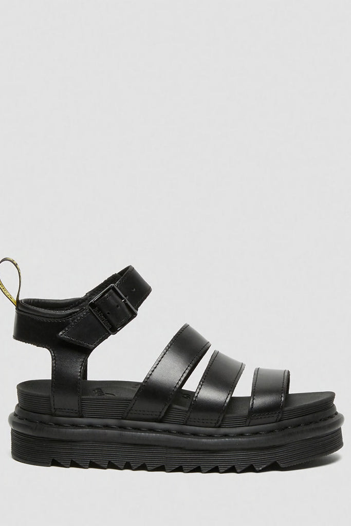 Dr Martens Blaire 3 Strap Sandal Black Brando