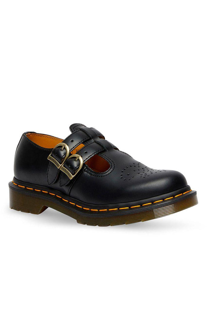 Dr Martens Mary Jane Shoe Black Smooth