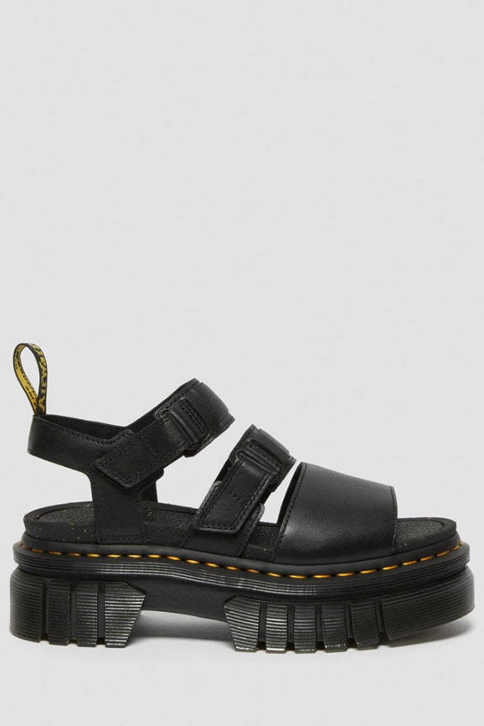 Dr Martens Ricki 3 Strap Sandal Black