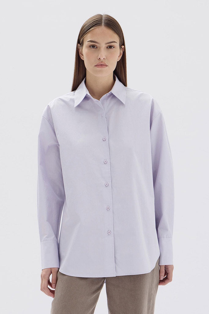 Assembly Everyday Poplin Shirt Jacaranda